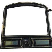 BLACK & BRASS DOOR (NOT DESIGNED FOR ENAMEL STOVES